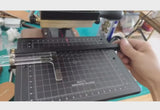 This positioning caliper is specifically designed for the MAXITA EC-27 and EC-17 Hot Foil Stamping Machines. T