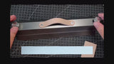 Premium Vulcan Dual-Angle Leathercraft Cutter - 2024 Upgraded Version