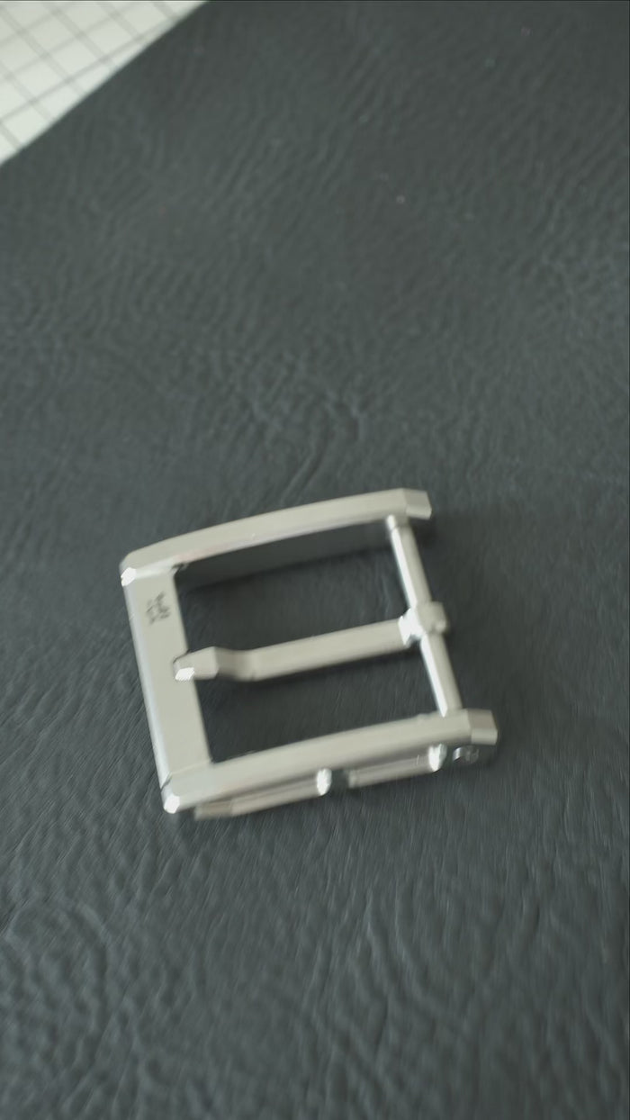 Sui' Japanese Stainless Steel /Titanium Pin Buckle, 316L CNC