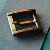 'Sui' Japanese Style Brass Belt Buckle,40.5mm, CNC